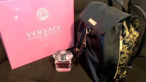 macys versace bag and cologne|versace with backpack macy's.